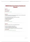 NBDHE Mock Exam Review Questions & Answers