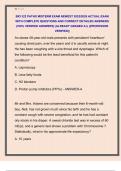 BIO 322 PATHO MIDTERM EXAM NEWEST 2025&sol;2026 ACTUAL EXAM  WITH COMPLETE QUESTIONS AND CORRECT DETAILED ANSWERS  &lpar;100&percnt; VERIFIED ANSWERS&rpar; &vert;ALREADY GRADED A&plus;&vert; &vert;&vert;PROFESSOR  VERIFIED&vert;&vert;