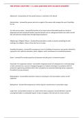 FIRE OFFICER I EXAM PREP 1-3 C &lpar;2025&rpar; QUESTIONS WITH ACCURATE ANSWERS&excl;&excl;