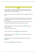 AGEC 3713 OKSTATE exam 1 Questions with Correct Answers&vert; Latest Update Guaranteed  Success 