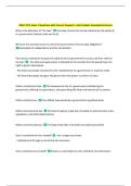 AGEC 3713 Exam 1 Questions with Correct Answers&vert; Latest Update Guaranteed Success 