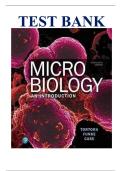 Test Bank For Microbiology An Introduction 13th Edition by Tortora &vert; 9780134605180 &vert; &vert; Chapter 1-28 &vert;All Chapters with Answers and Rationals