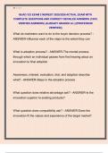 BUAD 332 EXAM 2 NEWEST 2025&sol;2026 ACTUAL EXAM WITH  COMPLETE QUESTIONS AND CORRECT DETAILED ANSWERS &lpar;100&percnt;  VERIFIED ANSWERS&rpar; &vert;ALREADY GRADED A&plus;&vert; &vert;&vert;PROFESSOR  VERIFIED&vert;&vert;