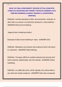 BUAD 332 FINAL EXAM NEWEST 2025&sol;2026 ACTUAL EXAM WITH  COMPLETE QUESTIONS AND CORRECT DETAILED ANSWERS &lpar;100&percnt;  VERIFIED ANSWERS&rpar; &vert;ALREADY GRADED A&plus;&vert; &vert;&vert;PROFESSOR  VERIFIED&vert;&vert; 