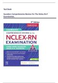 Test Bank for Saunders Comprehensive Review for the NCLEX-RN® Examination, 9th Edition by Linda Anne Silvestri and Angela Silvestri , Latest 2025/ 2026