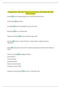 Package-&colon;&colon;Art Appreciation 1301 Exams with Correct Answers&vert; Latest Update