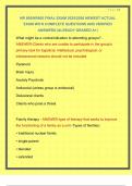NR 605&sol;NR605 FINAL EXAM 2025&sol;2026 NEWEST ACTUAL EXAM WITH COMPLETE QUESTIONS AND VERIFIED ANSWERS &vert;ALREADY GRADED A&plus;&vert;
