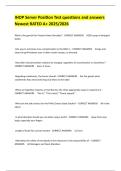 IHOP Server Position Test questions and answers Newest RATED A&plus; 2025&sol;2026