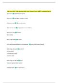 Lung Cancer BCOP Exam Questions with Correct Answers&vert; Latest Update Guaranteed Success