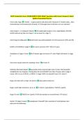 BCOP Colorectal Cancer EXAM NEWEST 2025 EXAM  Questions with Correct Answers&vert; Latest  Update Guaranteed Success 