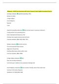 Melanoma - BCOP Exam Questions with Correct Answers&vert; Latest Update Guaranteed Success 