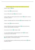 BUNDLE-&colon;&colon;BCOP EXAMS & ANSWERS 