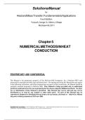Solutions Manual for Heat and Mass Transfer&colon; Fundamentals & Applications Fourth Edition Yunus A&period; Cengel & Afshin J&period; Ghajar