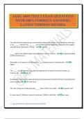 AGEC 4040 TEST 2 EXAM QUESTIONS WITH 100&percnt; CORRECT ANSWERS &vert; LATEST VERSION 2025&sol;2026&period;