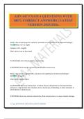 AHN 447 EXAM 4 QUESTIONS WITH 100&percnt; CORRECT ANSWERS &vert; LATEST VERSION 2025&sol;2026&period;