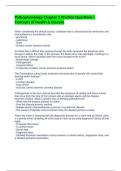 Pathophysiology Chapter 1 Practice Questions &vert; Concepts of Health & Disease &vert; Verified Q&A 2025&sol;2026