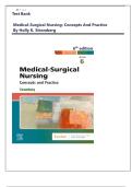 Test Bank for Medical-Surgical Nursing&colon; Concepts and Practice 6th Edition by Holly K&period; Stromberg&comma; LATEST EDITION