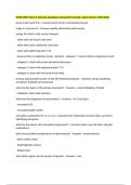 NURS 4581 Exam 3 Kahoots Questions Answered Correctly Latest Version 2025-2026
