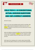 EXAMS PACK&colon;&colon;&colon;  NCTI FIELD TECH II - III&comma; III - IV&comma; IV - V ACTUAL 2025&sol;2026 