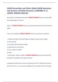 CAISS Extremities and Pelvic Girdle EXAM Questions and Answers &lpar;Verified Answers&rpar; &vert;&vert; GRADED A&plus;&vert;&vert; LATEST UPDATE 2025&sol;26