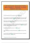 ATS 350 EXAM PACKAGE DEAL 100&percnt; VERIFIED AND UPDATED&period;