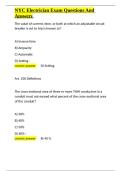 NYC Electrician Exam Questions And Answers&period;docx