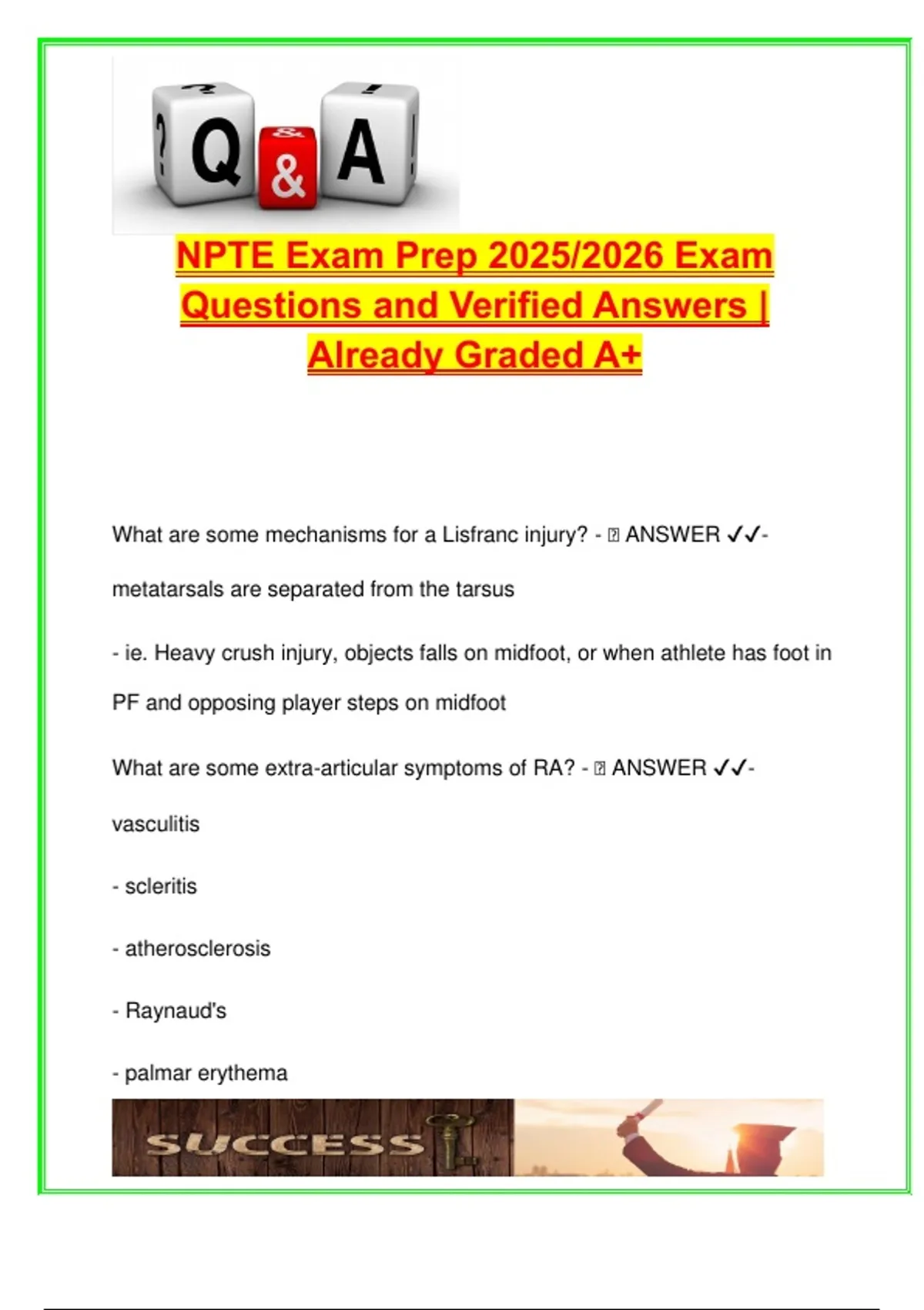 National Physical Therapy Examination (NPTE) Prep 2025 - 250+ Practice ...