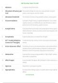 GRE Psychology Subject Test 2025&sol;2026 &vert; Verified Questions & A&plus; Grade Prep