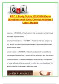 RBC 1 Study Guide &vert; 2025&sol;2026 &vert; 75&plus; Solved Exam Questions & Answers &vert; Red Blood Cell Physiology&comma; Hematopoiesis&comma; Anemia Classification&comma; Lab Interpretation