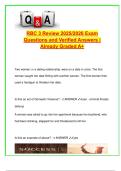 RBC 3 Law Enforcement Review &lpar;2025&sol;2026&rpar; &ndash; 86 Exam Questions & Verified Answers &vert; Criminal Law&comma; Domestic Violence&comma; Firearms &vert; Police Academy Final Prep &ndash; California POST