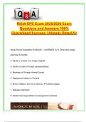 RISIA EPE Exam Prep 2025&sol;2026 &ndash; 215 Questions & Verified Answers &vert; Study Permits&comma; PGWP&comma; TRV&sol;eTA&comma; Co-op Work Permits &vert; Immigration Law Certification