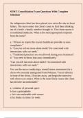 SEM 5 Consolidation Exam Questions With Complete Solutions