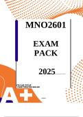 MNO2601 EXAM PACK 2025