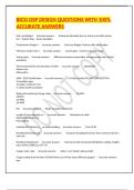 BICSI OSP DESIGN QUESTIONS WITH 100&percnt; ACCURATE ANSWERS