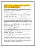 BICSI CONNECT RCDD V01 QUESTIONS WITH 100&percnt; ACCURATE ANSWERS