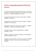 FNGLA study guide questions &lpar;70 Qs&rpar; with answers