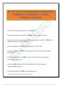 BC 351 EXAM 4 QUESTIONS WITH 100&percnt; CORRECT ANSWERS &vert; LATEST VERSION 2025&sol;2026&period;