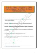 BIOL 316 EXAM 2 QUESTIONS WITH 100&percnt; CORRECT ANSWERS &vert; LATEST VERSION 2025&sol;2026&period;
