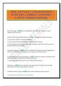 BIO 316 EXAM PACKAGE DEAL 100&percnt; VERIFIED AND UPDATED&period;