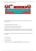 WGU-C706 Secure Software Design &lpar;Pre-Assessment&rpar; and Terms exam with correct answers 2025&comma;pass gauranteed&period;