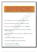 CIS 105 MCCARTHY MIDTERM EXAM QUESTIONS WITH 100&percnt; CORRECT ANSWERS &vert; LATEST VERSION 2025&sol;2026&period;