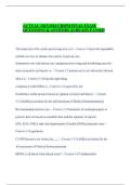 ACTUAL 2025&sol;2026 CBSPD FINAL EXAM QUESTIONS & ANSWERS ALREADY PASSED
