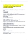 API 570 EXAM QUESTIONS WITH REVIEWED 100&percnt; CORRECT DETAILED ANSWERS GUARANTEED PASS