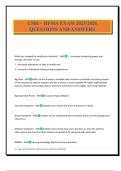 CSBI &ndash; HFMA EXAM 2025&sol;2026 QUESTIONS AND ANSWERS