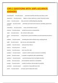 CWS 2 QUESTIONS WITH 100&percnt; ACCURATE ANSWERS