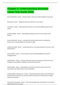 Chapter 5&colon; Understanding Business Latest Test Guide 2025&period;