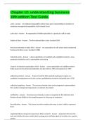 Chapter 12&colon; understanding business 10th edition Test Guide&period;