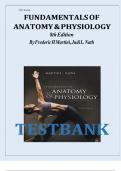 Test bank for fundamentals of anatomy physiology 8th edition by frederic h martini judi l nath