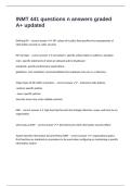 INMT 441  EXAM PACKAGE DEAL LATEST UPDATE