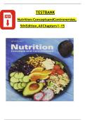 Test bank for nutrition concepts and controversies 5th edition frances sizer elliewhitney leonard pich
